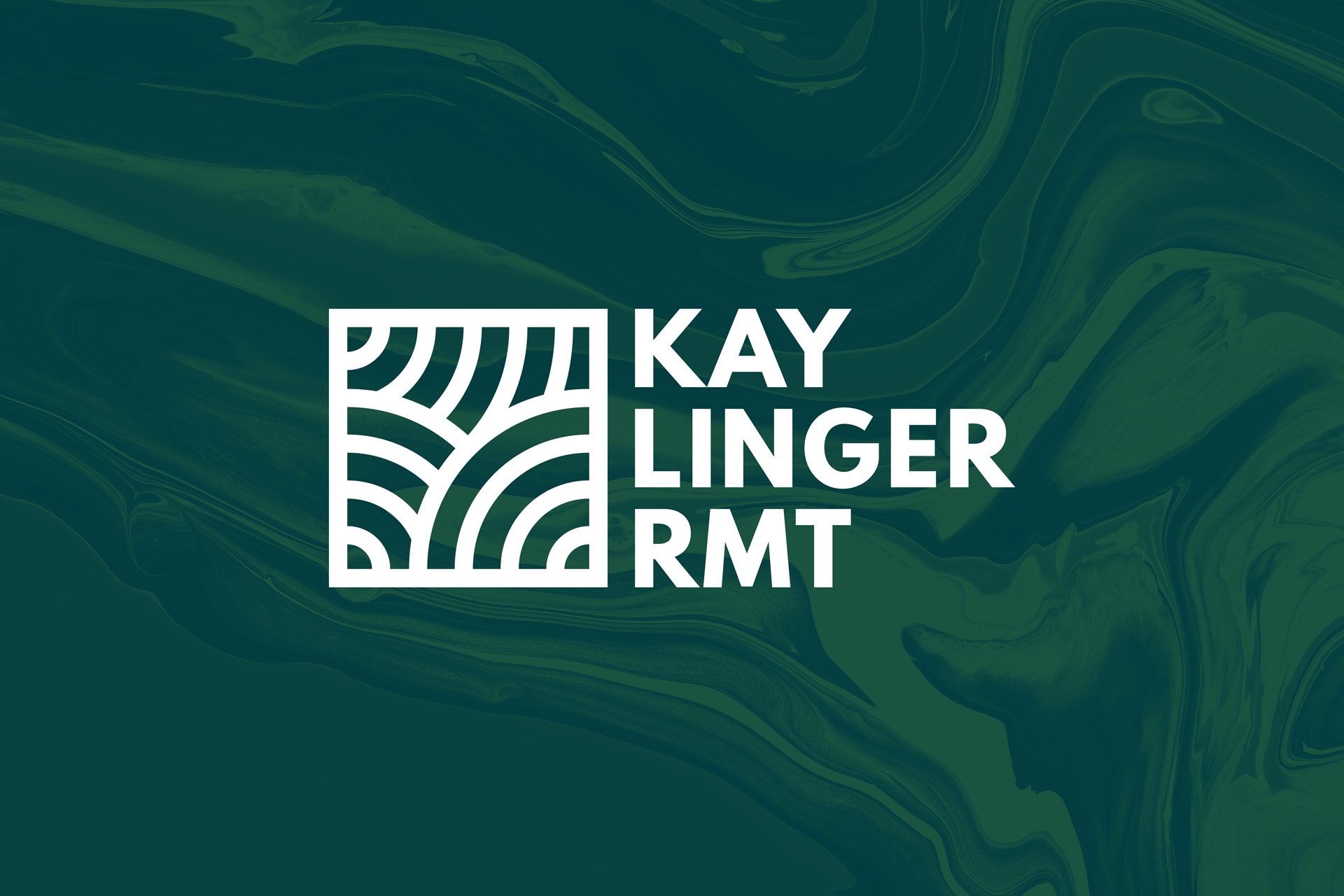 kay linger rmt logo design