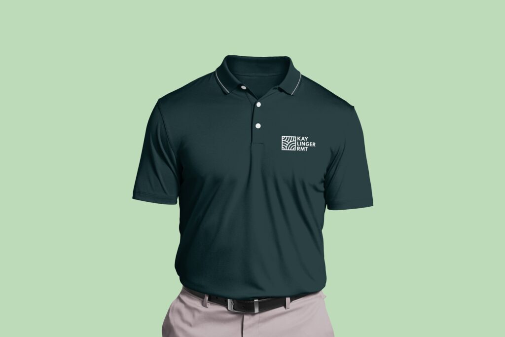 kay linger rmt logo shirt