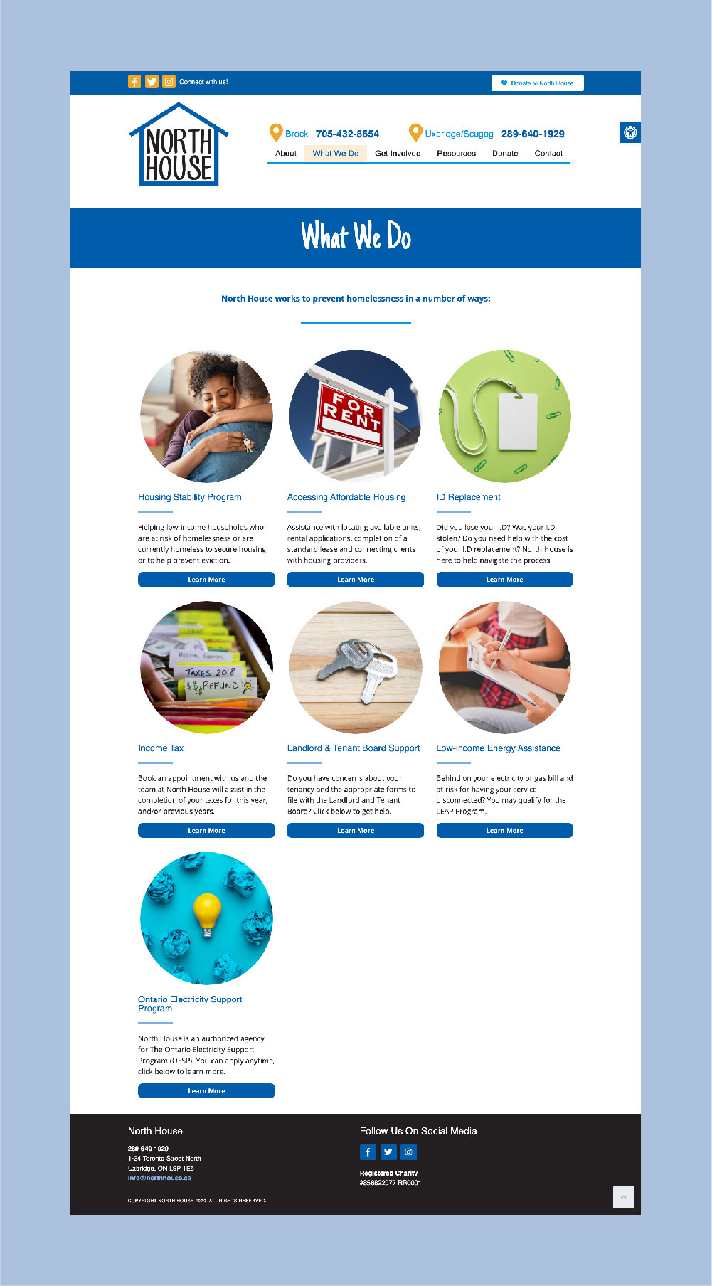 north-house-website-design-services-page