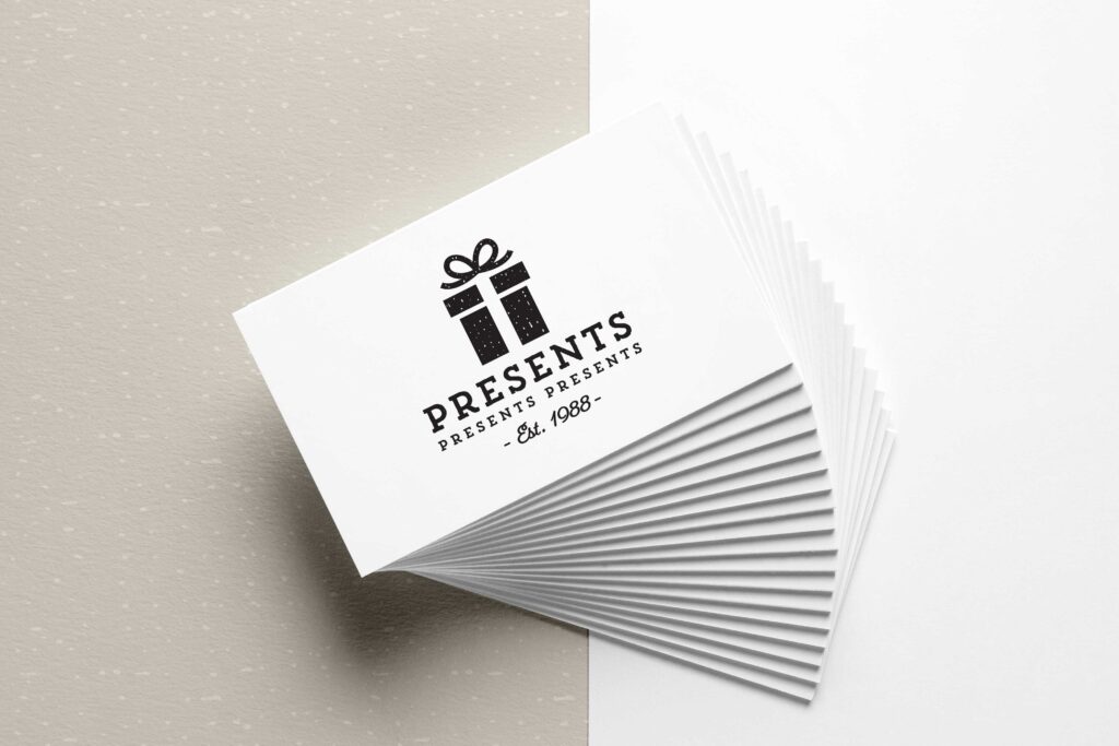 presents-print-design-business-cards