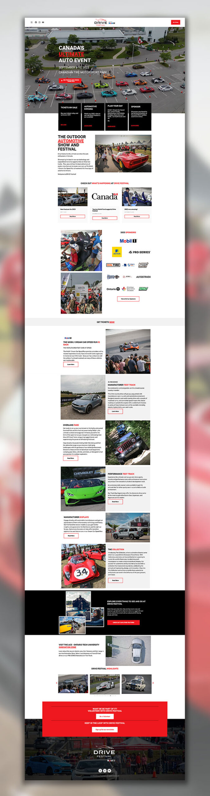drive-fest-home-page-website-design