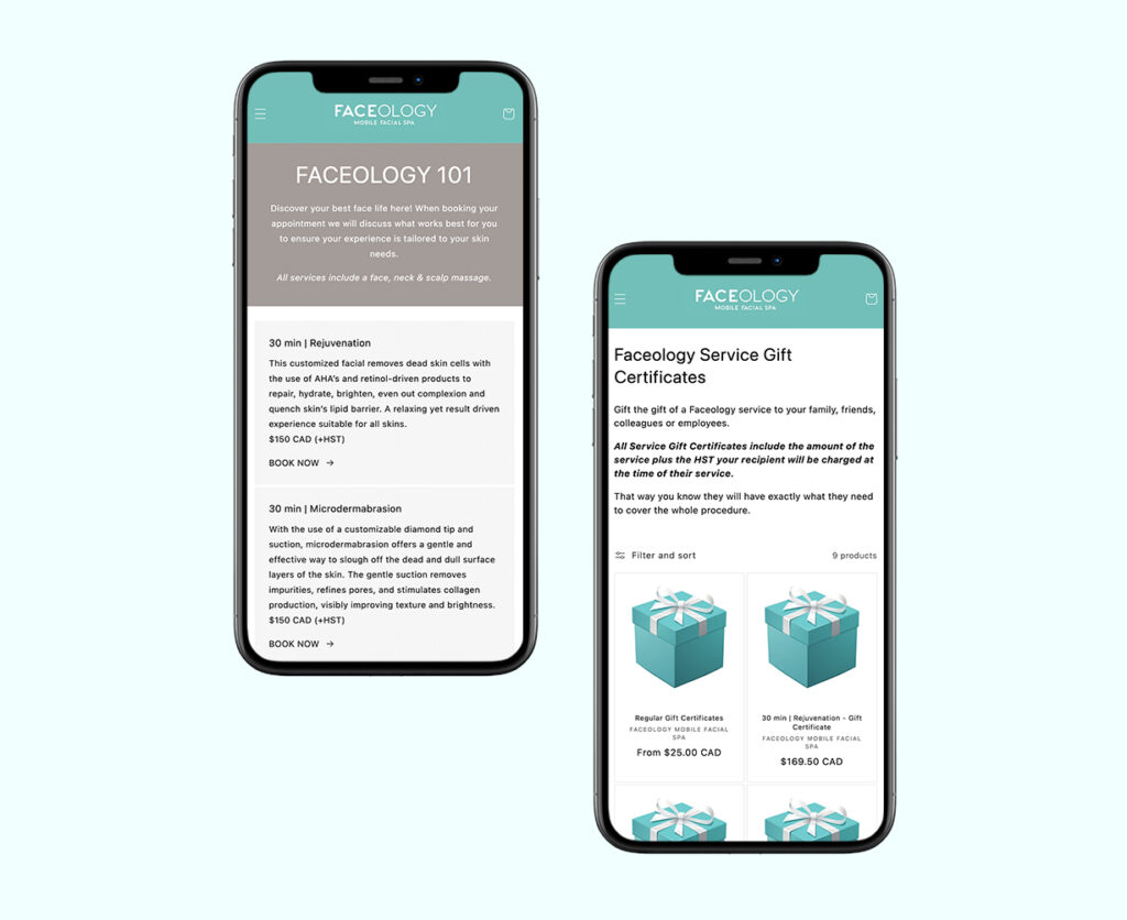 faceology-spa-mobile-design