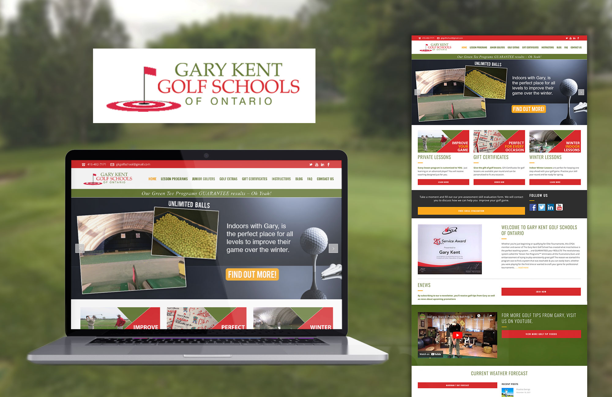 gary-kent-golf-laptop-home-page-website-design