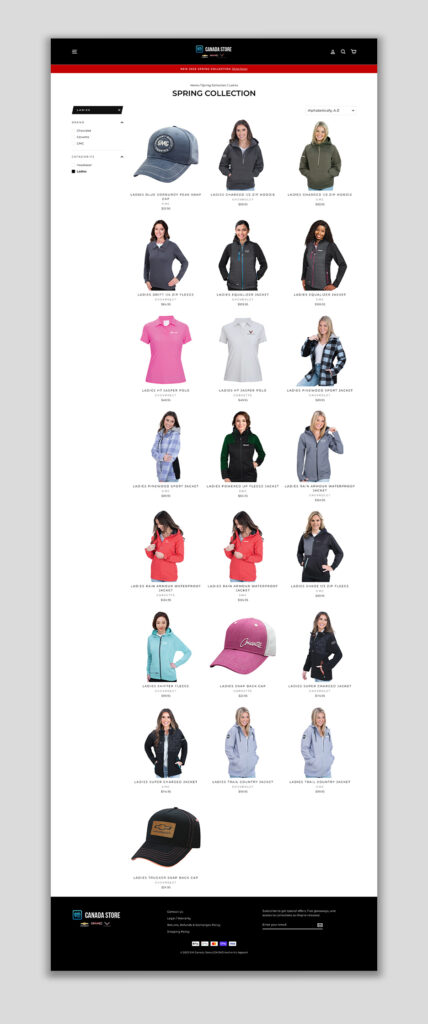 gm-canada-store-spring-collection-womens-website-design