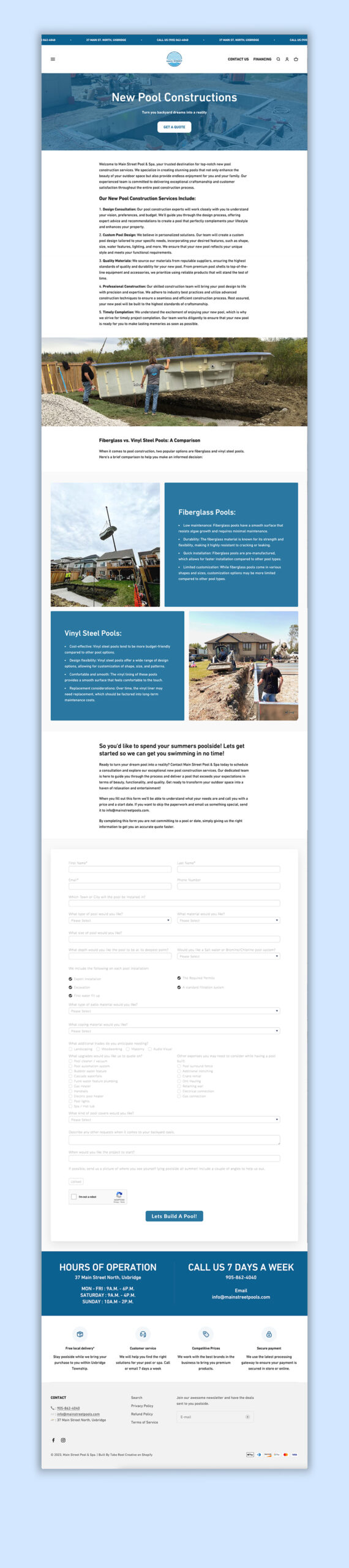 main-street-pools-construction-website-design