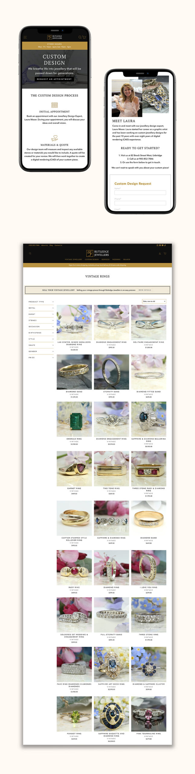 rutledge-jewelers-ring-page-mobile-website-design