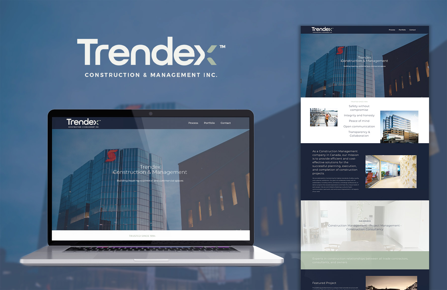 trendex-website-laptop-homepage-design