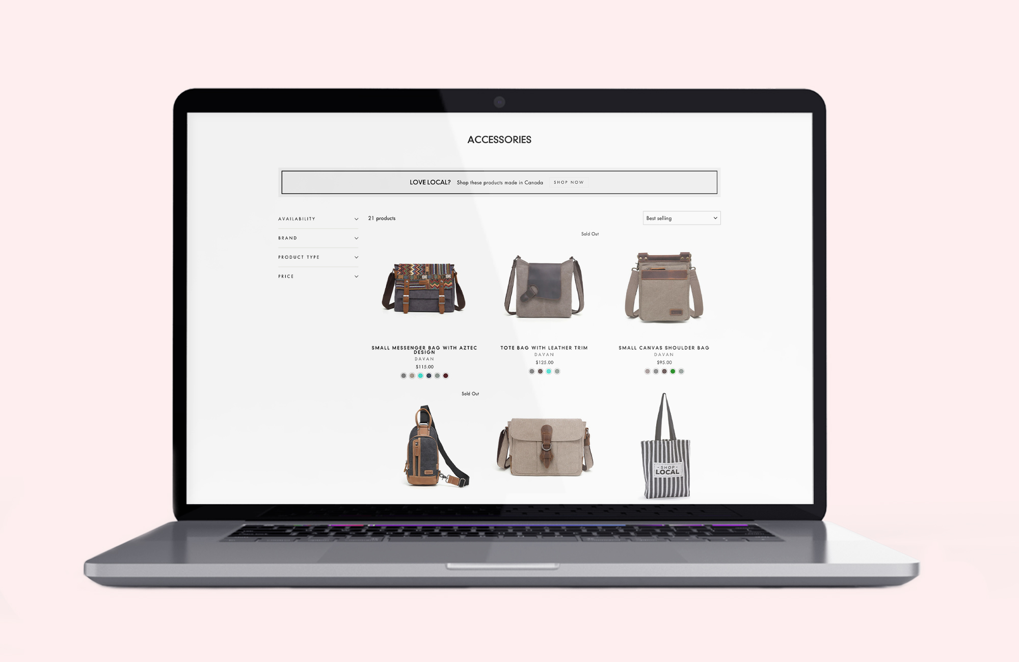 woods-clothing-laptop-website-design