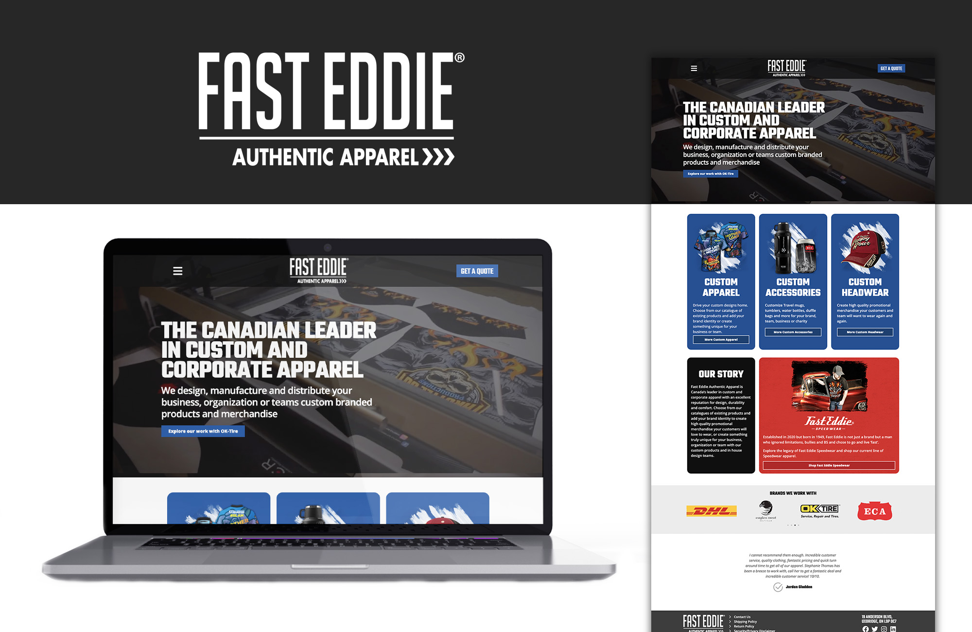 Fast Eddie Authentic Apparel – Take Root Creative