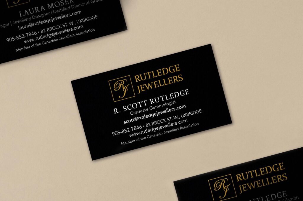 rutledge-jewellers-business-card-design